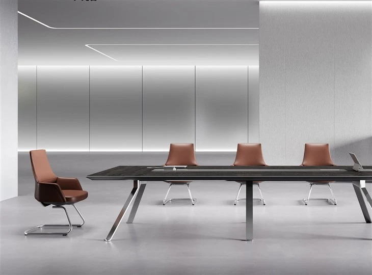 Industrial Style Conference Table For Executive Meeting Spaces high quality